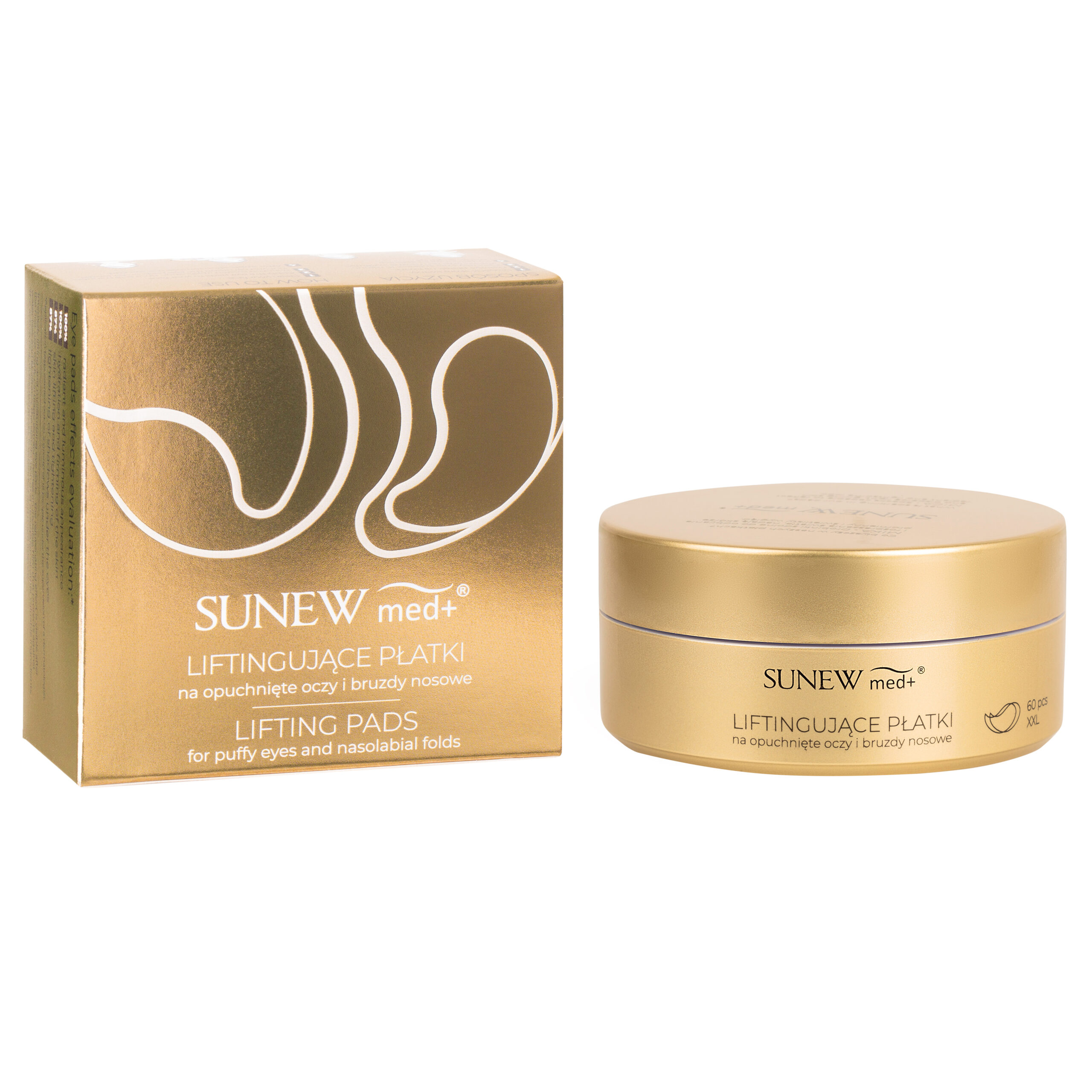 Sunew Med + lifting eye pads for puffy eyes and nasofabial folds